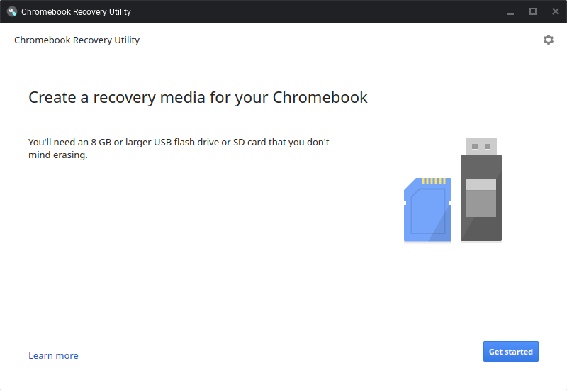 Chrome Recovery Utility