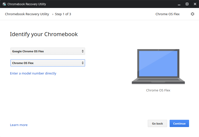 Chrome Recovery Utility 1of3