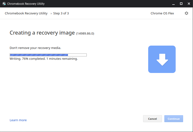 Chrome Recovery Utility 3of3